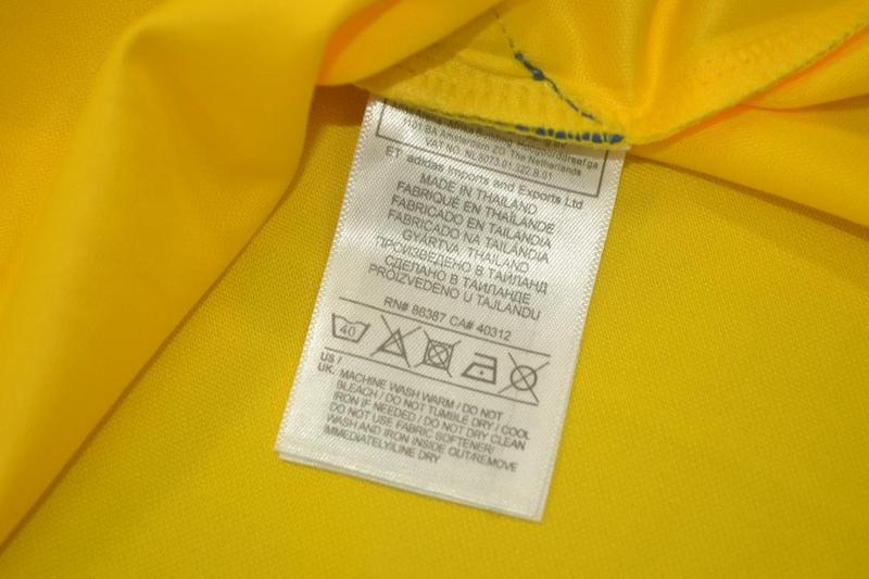 1994 Romania Yellow Retro Soccer Jersey