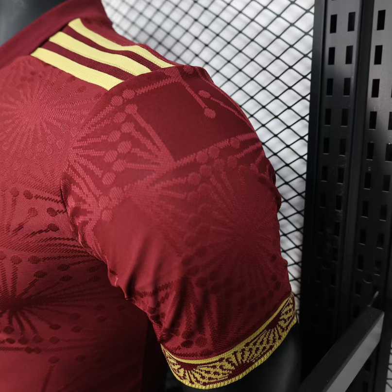 25-26 Mexico Special Edition Red Player Version Soccer Jersey *三叶草