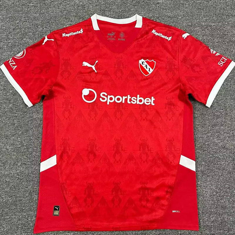 25-26 Atlético Independiente Home Fans Soccer Jersey