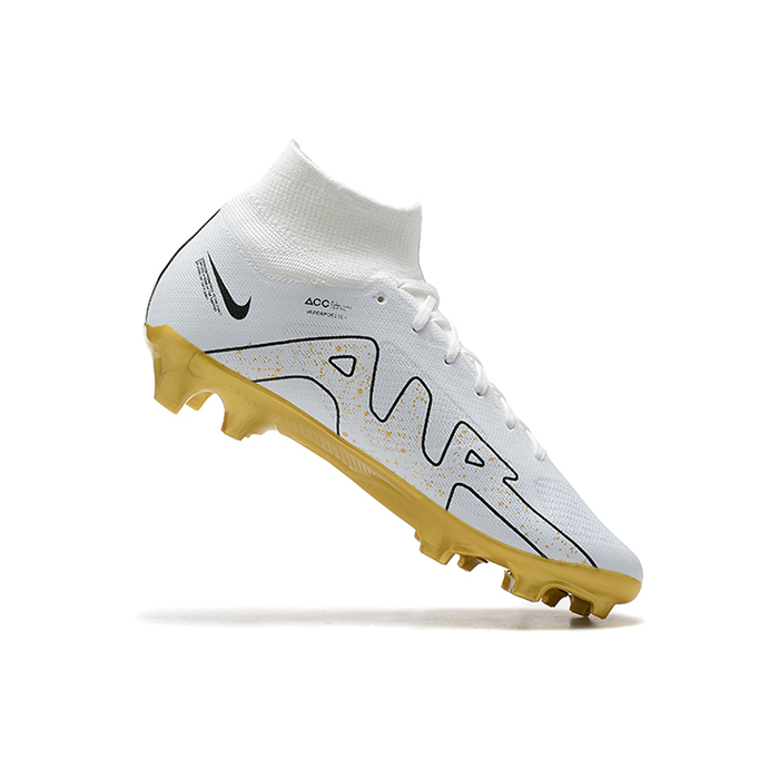 Air Zoom Mercurial Superfly IX Elite FG Lucent Pack High Soccer Shoes-White/Yellow-9629209