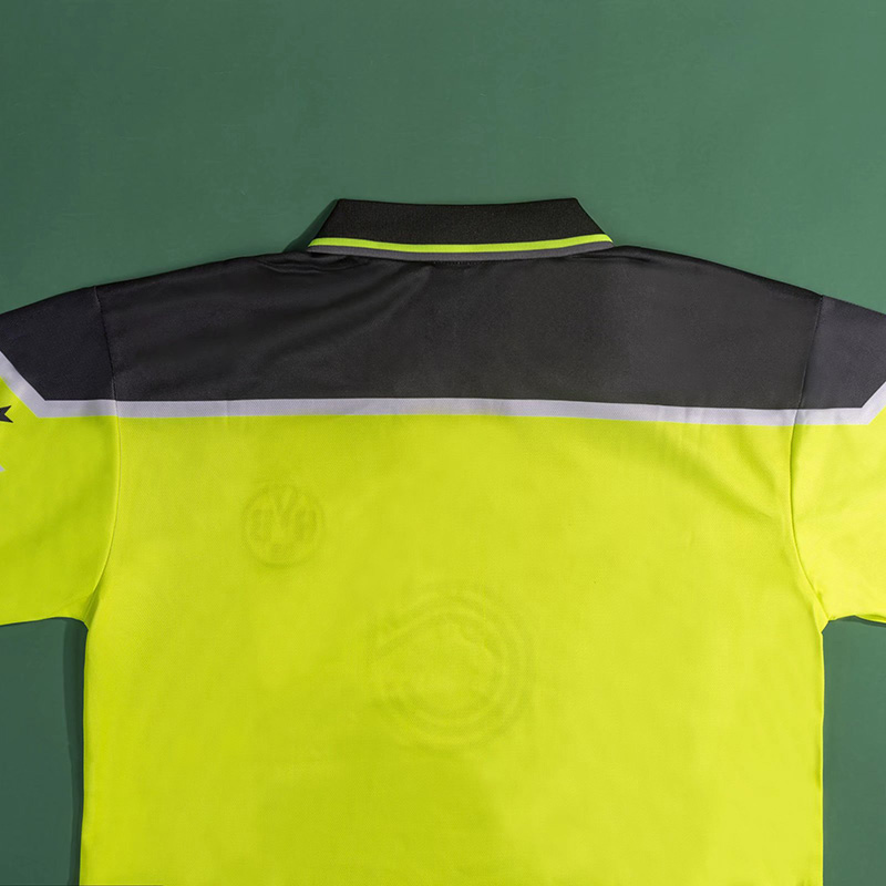 1996-1997 Dortmund UCL Home Retro Soccer Jersey