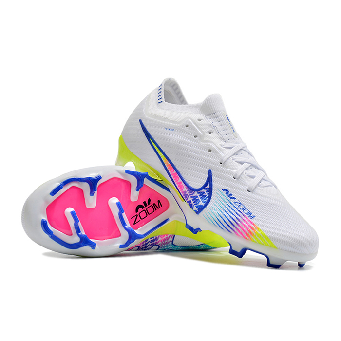 Air Zoom Mercurial Vapor XV Elite FG Bonded Pack Soccer Shoes-White/Blue-3208346