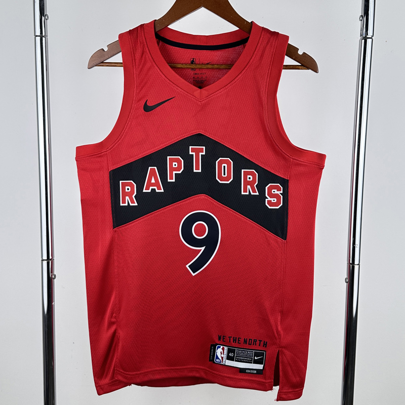 22-23 Raptors BARRETT #9 Red Top Quality Hot Pressing NBA Jersey