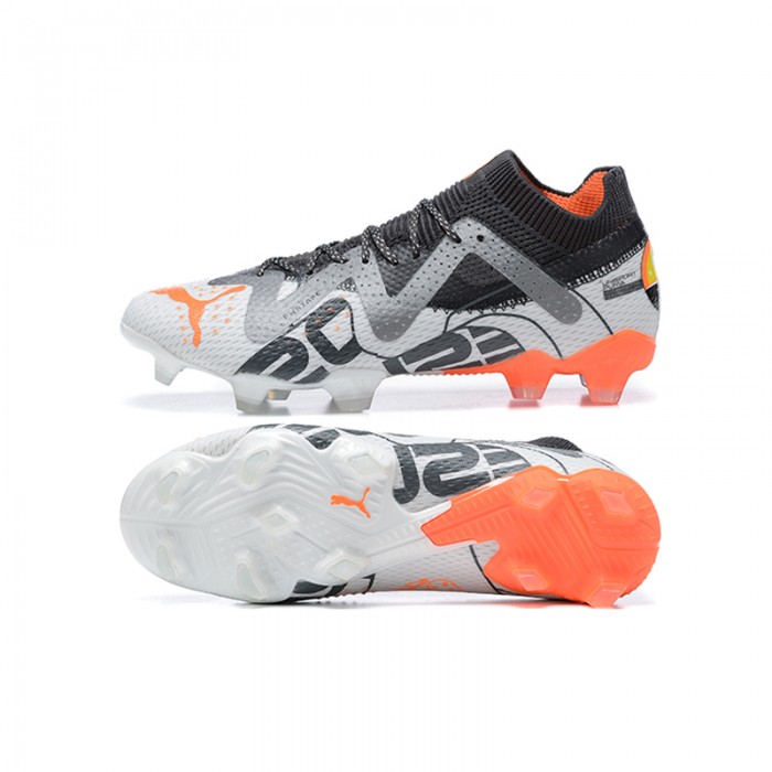 Future Ultimate FG Soccer Shoes-White/Black-2891159