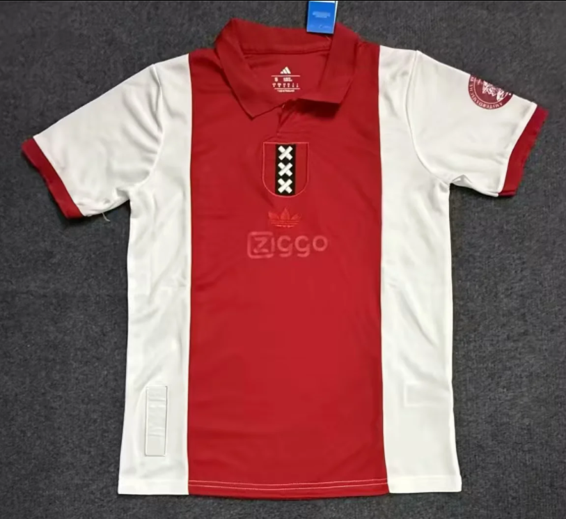 24-25 Ajax Red  Commemorative Edition Fans Soccer Jersey