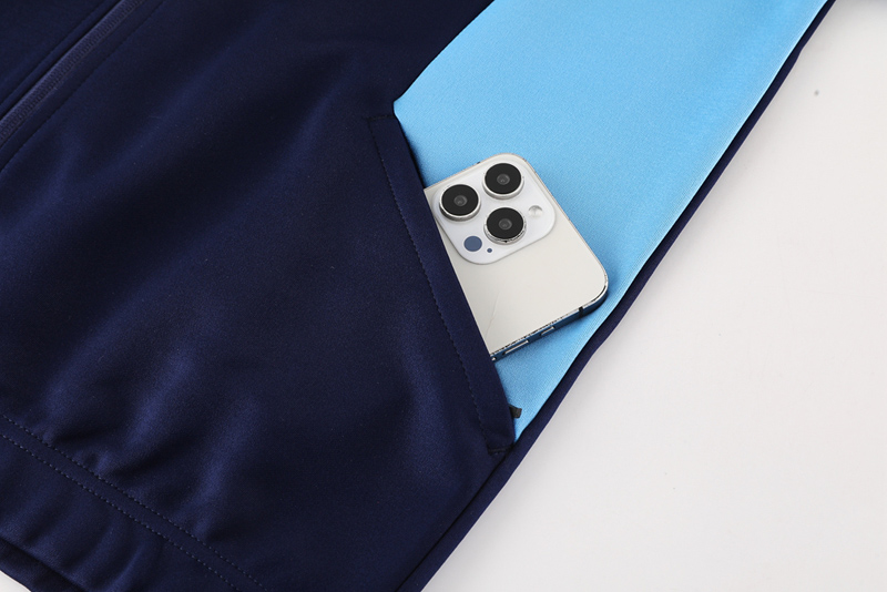 25-26 Man Utd Royal blue Jacket Tracksuit #01