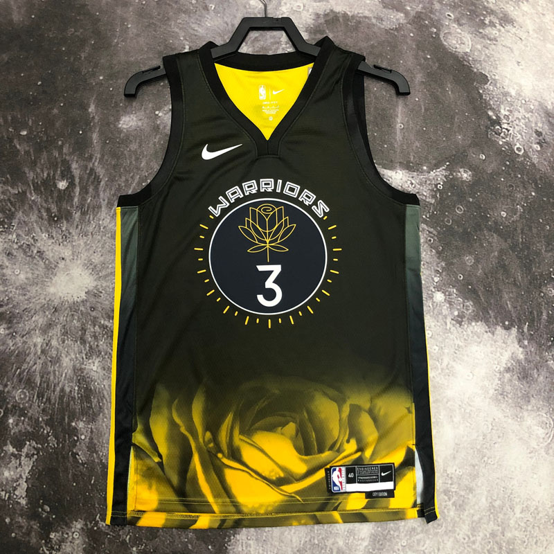 22-23 WARRIORS POOLE #3 Black City Edition Top ...