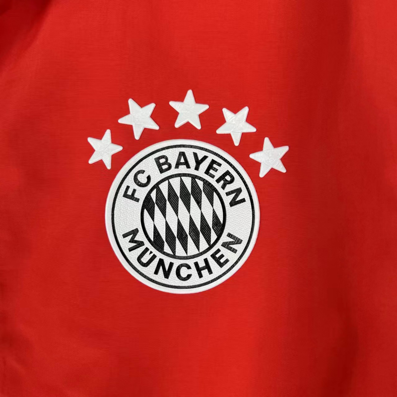 2023 Bayern Red & White Double Sided Windbreake...