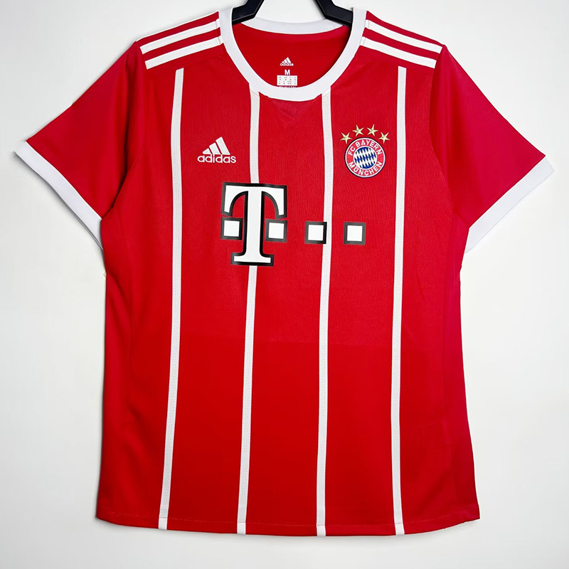 2017-2018 Bayern Home Retro Soccer Jersey