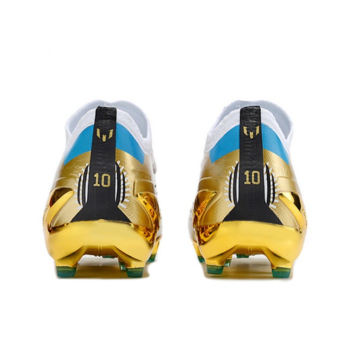 X Speedportal .1 2022 World Cup Boots FG Soccer Shoes-Gold/White-3301291