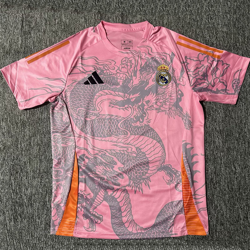 25-26 RMA Pink Special Edition Fans Training Shirts *龙