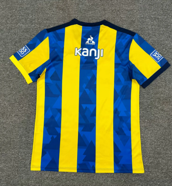 25-26 Rosario Central Home Fans Soccer Jersey
