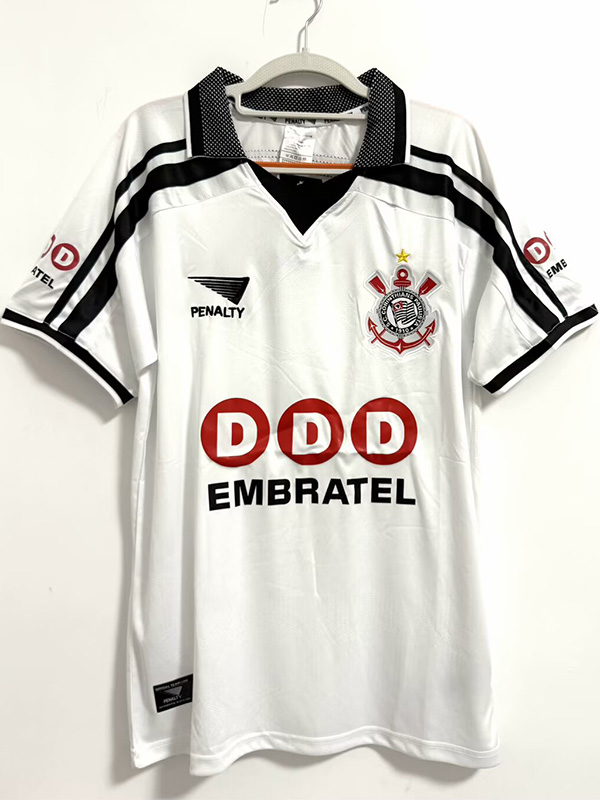 1998 Corinthians Home Retro Soccer Jersey