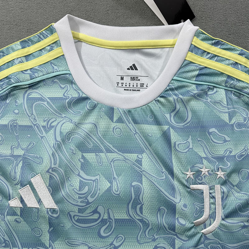 25-26 JUV Green Blue Special Edition Soccer Jersey