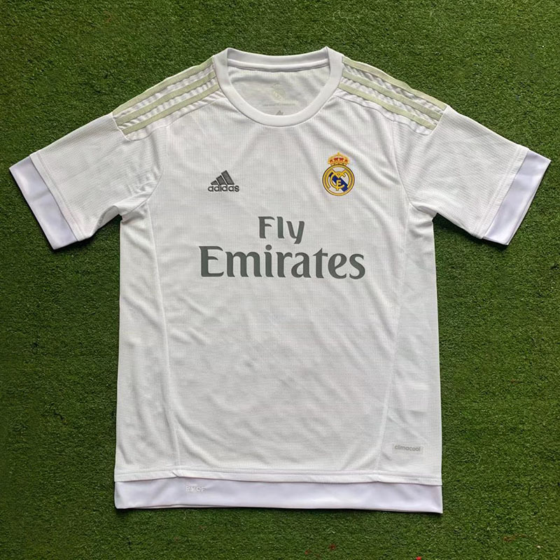 2015-2016 RMA Home Retro Soccer Jersey