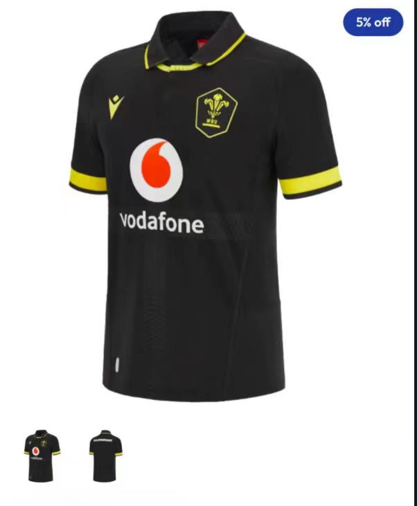 2024 Wales away Rugby Jersey