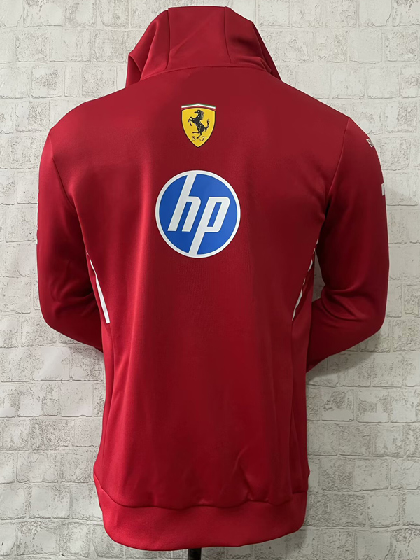 2025 F1 Ferrari Red Hoody(有帽卫衣)