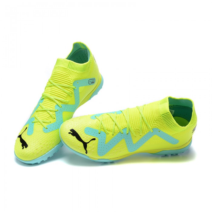 Ultra Ultimate TF Soccer Shoes-Light Green/Blue-6269180