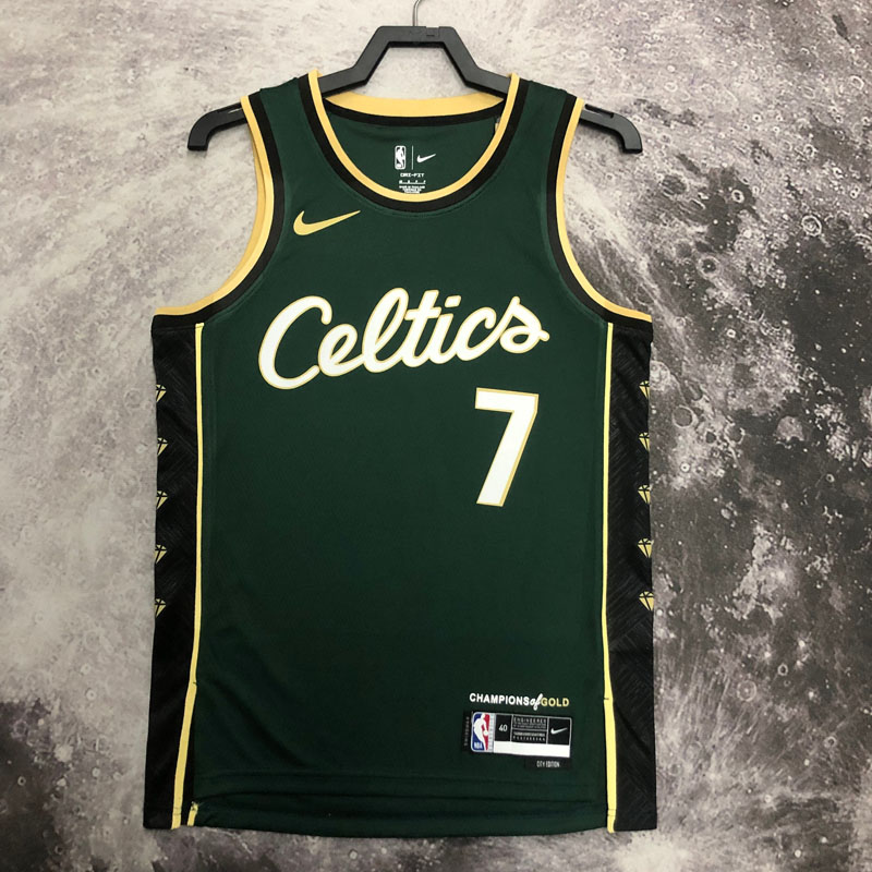 22-23 Celtics BROWN #7 Green City Edition Top Q...