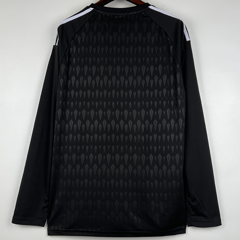 2023 Argentina Black GoalKeeper Long Sleeve Soc...