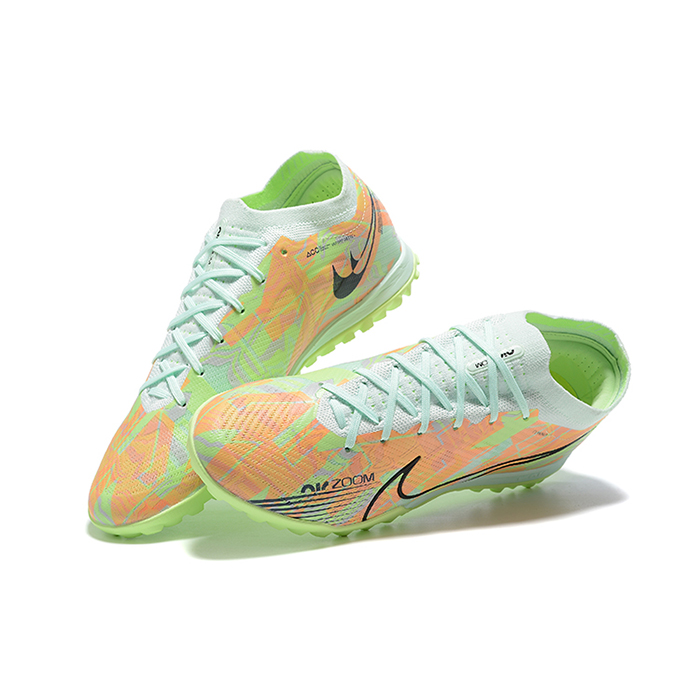 Air Zoom Mercurial Vapor XV Elite TF Soccer Shoes-Green/Yellow-8497557