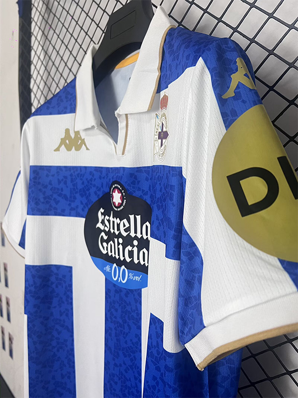 25-26 La Coruna Home Fans Soccer Jersey