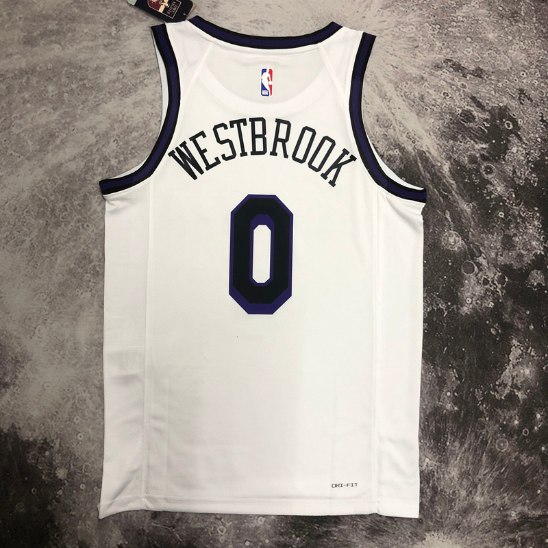 22-23 LAKERS WESTBROOK #0 White City Edition To...