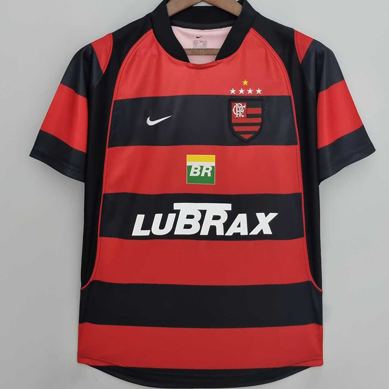 2003-2004 Flamengo Home Retro Soccer Jersey