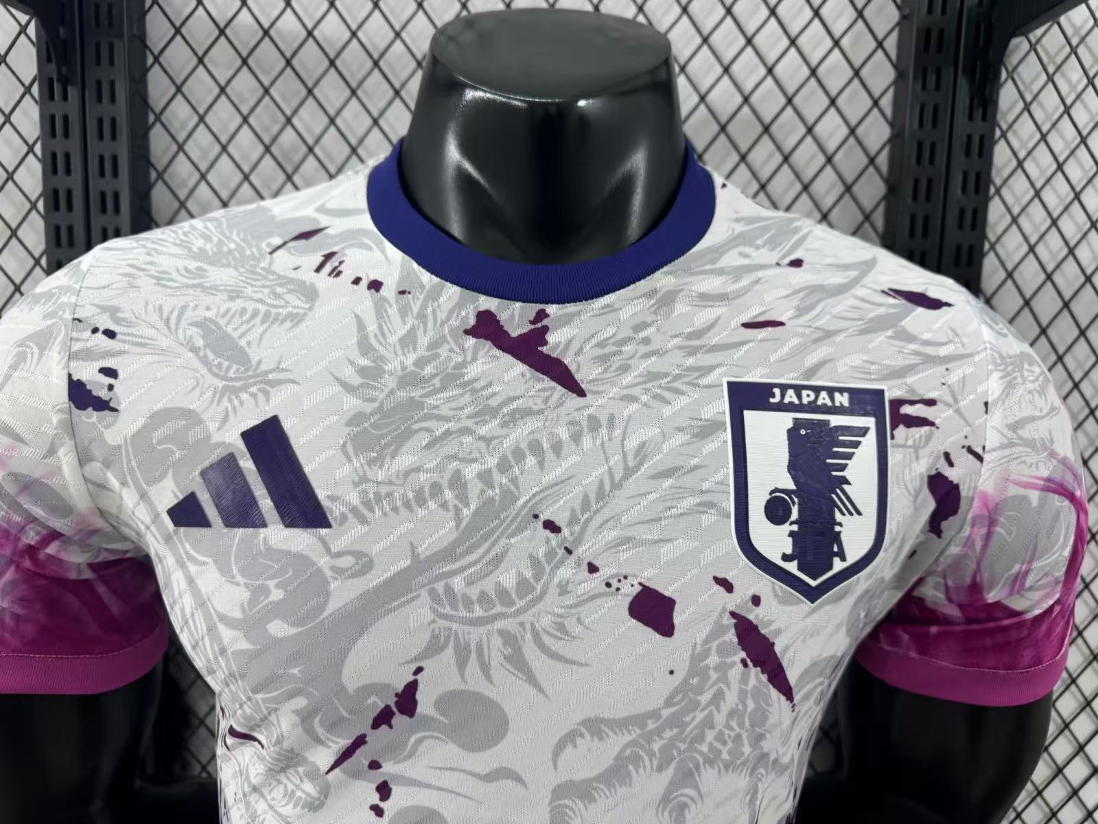 25-26 Japan White Pink Special Edition Player Version Soccer Jersey