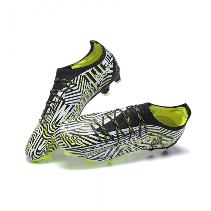 2022 World Cup Ultra Ultimate FG Soccer Shoes-Black/White-7523460