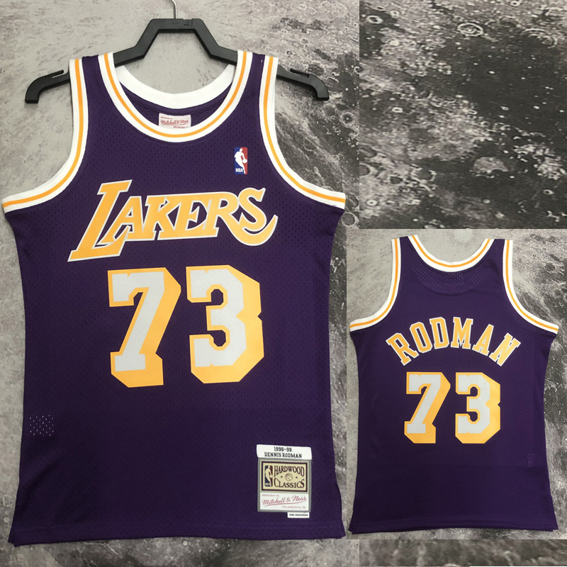 1998-99 LAKERS ROOMAN #73 Purple Retro Top Qual...