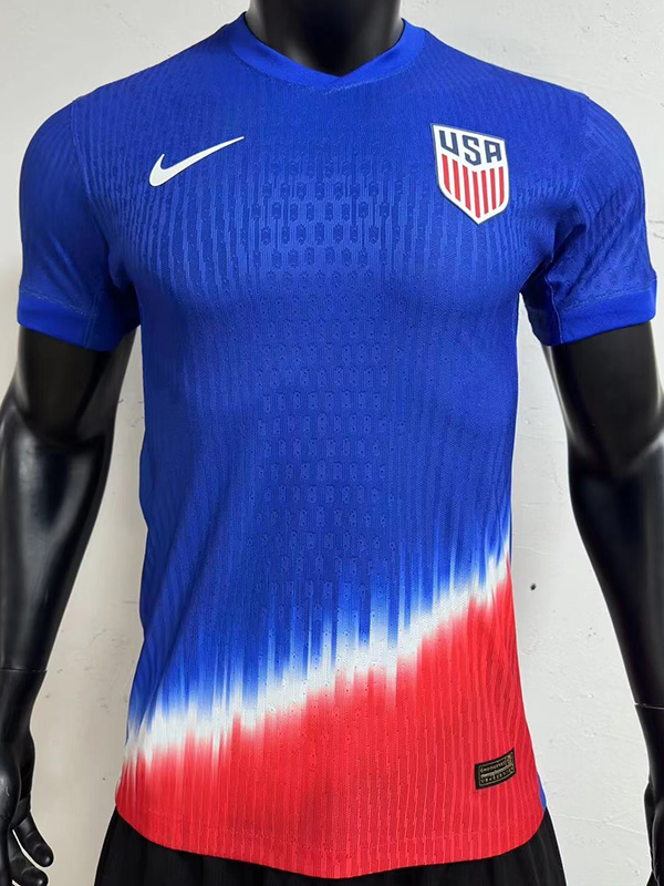 2024 USA Away Player Version Soccer Jersey