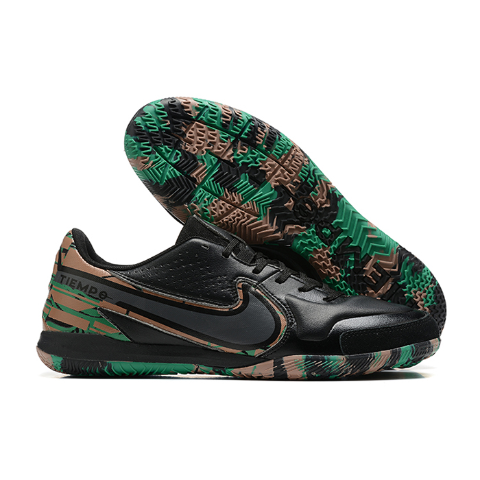 Tiempo Legend 9 TF Soccer Shoes-Black/Green-2016162