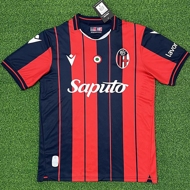 25-26 Bologna Home Fans Soccer Jersey