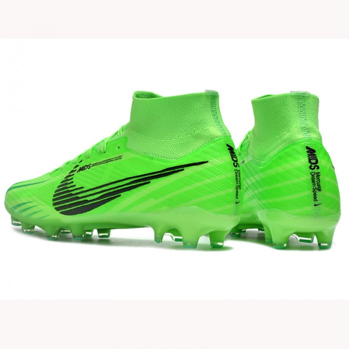 Air Zoom Mercurial Superfly IX Elite AG Soccer Shoes-Green/Black-3581555