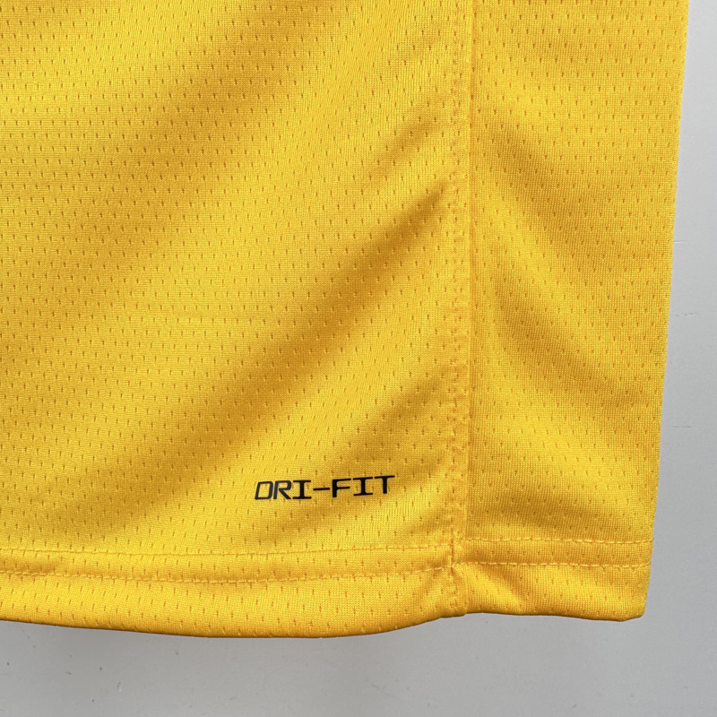 22-23 Lakers WESTBROOK #0 Yellow Top Quality Hot Pressing NBA Jersey(圆领)