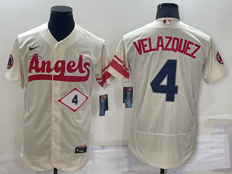 2022 Men's Los Angeles Angels 4 MLB Jersey