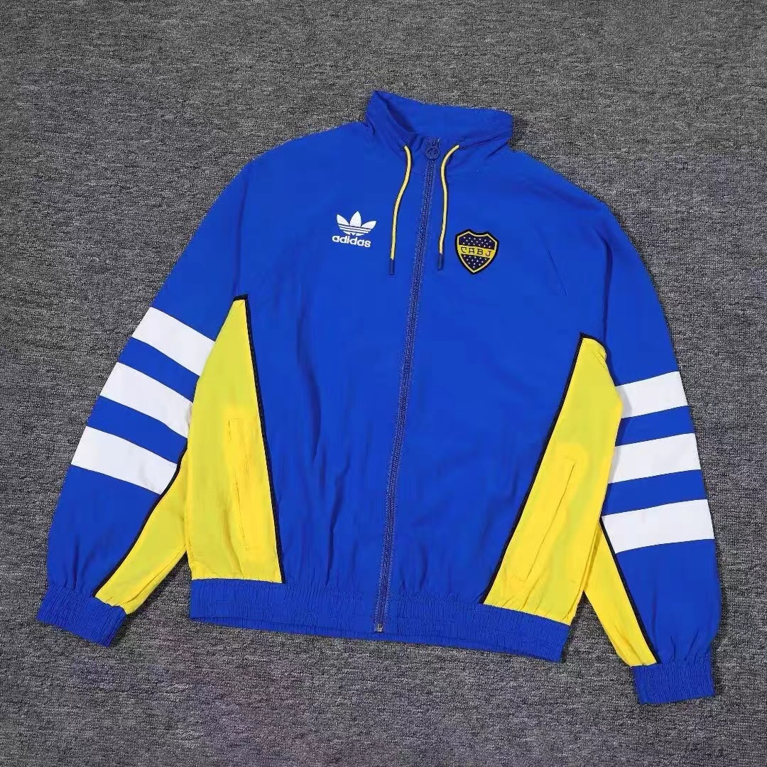 2024 Boca Juniors New Pattern Windbreaker