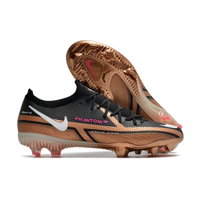 Phantom GT2 Elite FG Soccer Shoes-Black/Gold-6116920