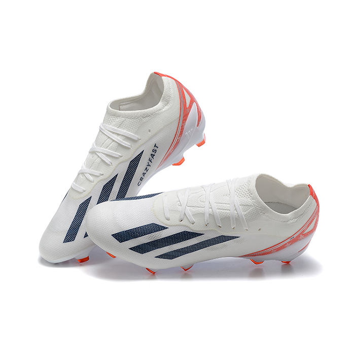 23 crazyfast.1 FG Soccer Shoes-White/Black-1766581