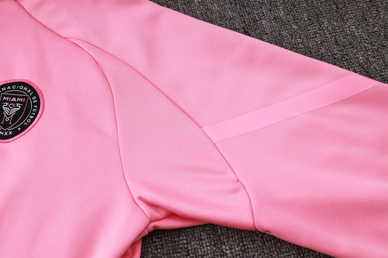 24-25 Inter Miami Pink Hoodie Jacket Tracksuit #F570