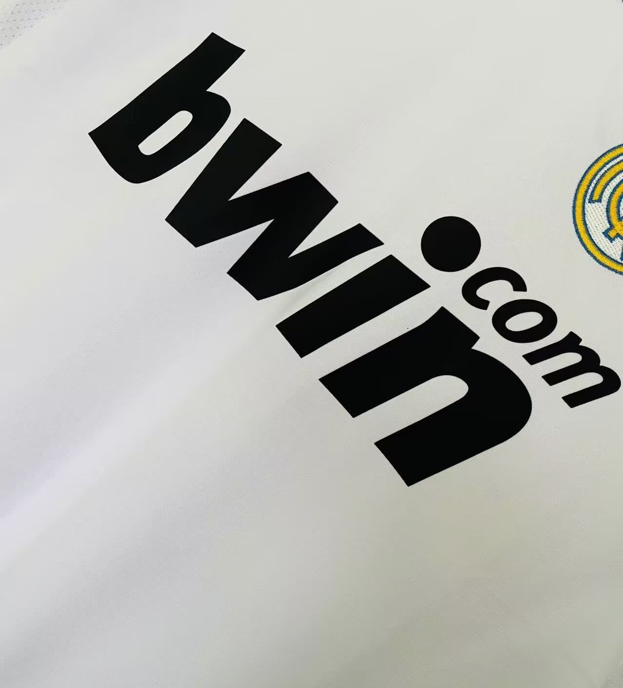 2007-2008 RMA Home Retro Soccer Jersey