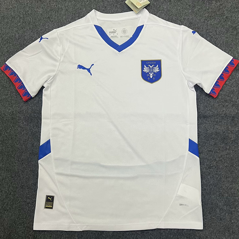 24-25 Serbia Away Fans Soccer Jersey