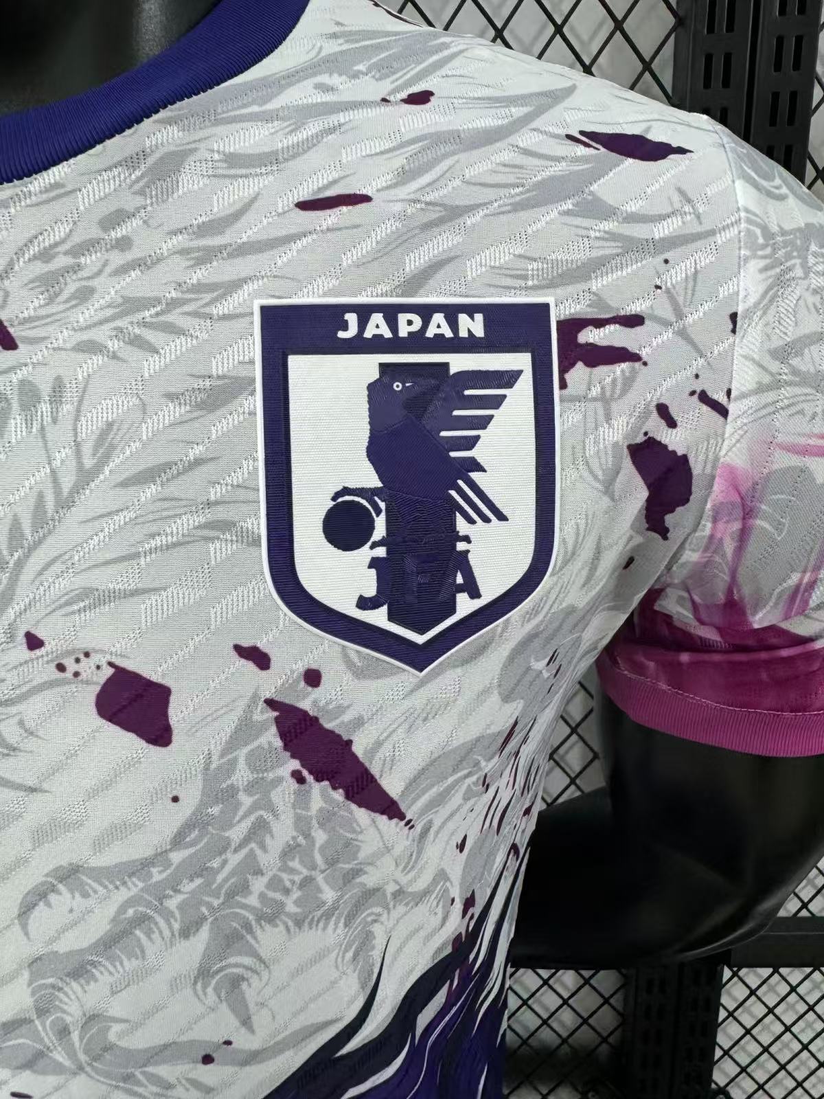 25-26 Japan White Pink Special Edition Player Version Soccer Jersey