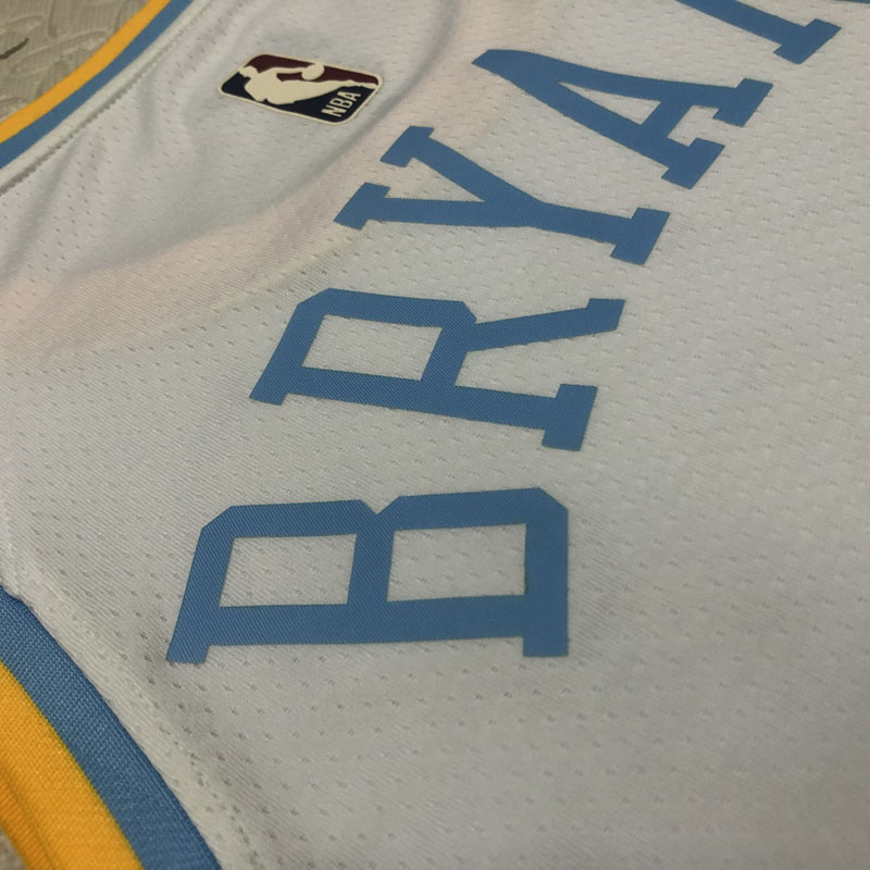 22-23 LAKERS BRYANT #8 White Top Quality Hot Pr...