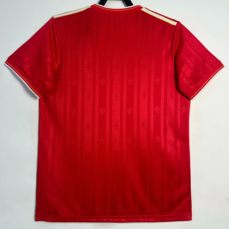 1986-1987 LIV Home Retro Soccer Jersey