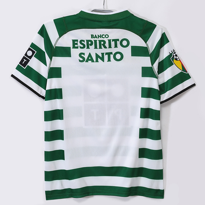 2003-2004 Sporting Lisbon Home Retro Soccer Jersey