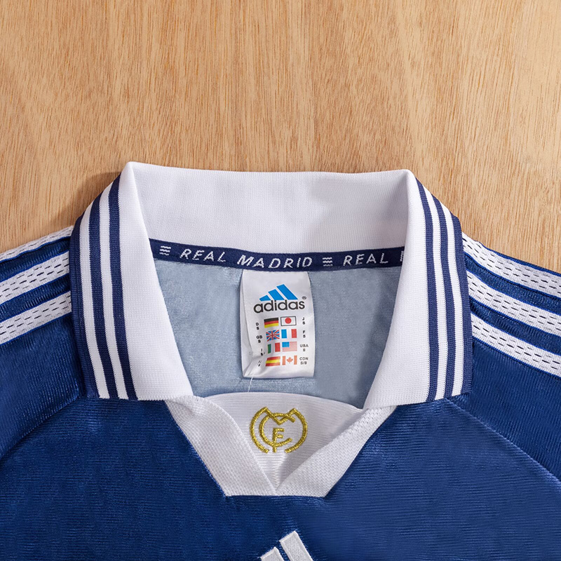 1998-1999 RMA Away Retro Soccer Jersey