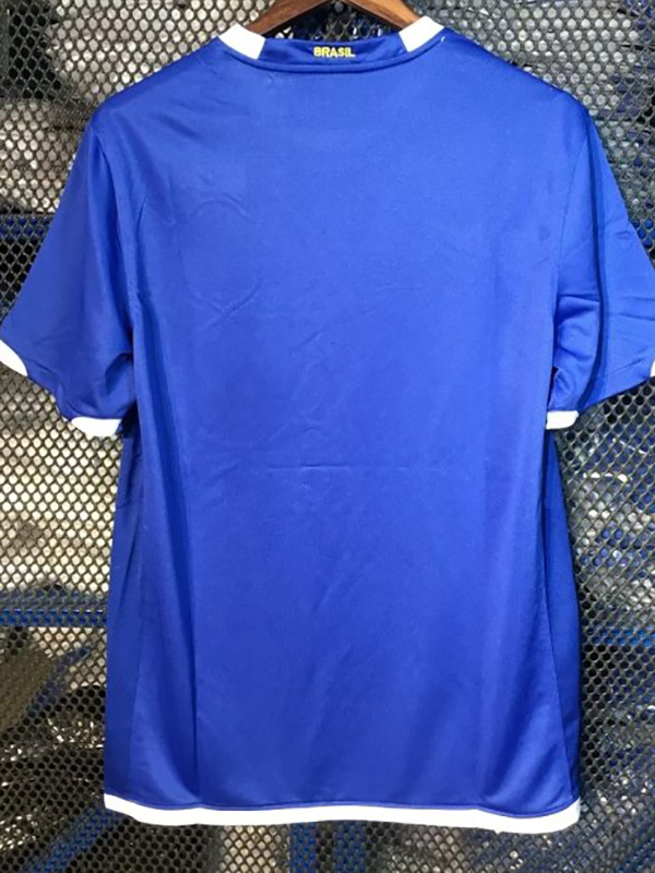 2006 Brazil Away Retro Fans Soccer Jersey