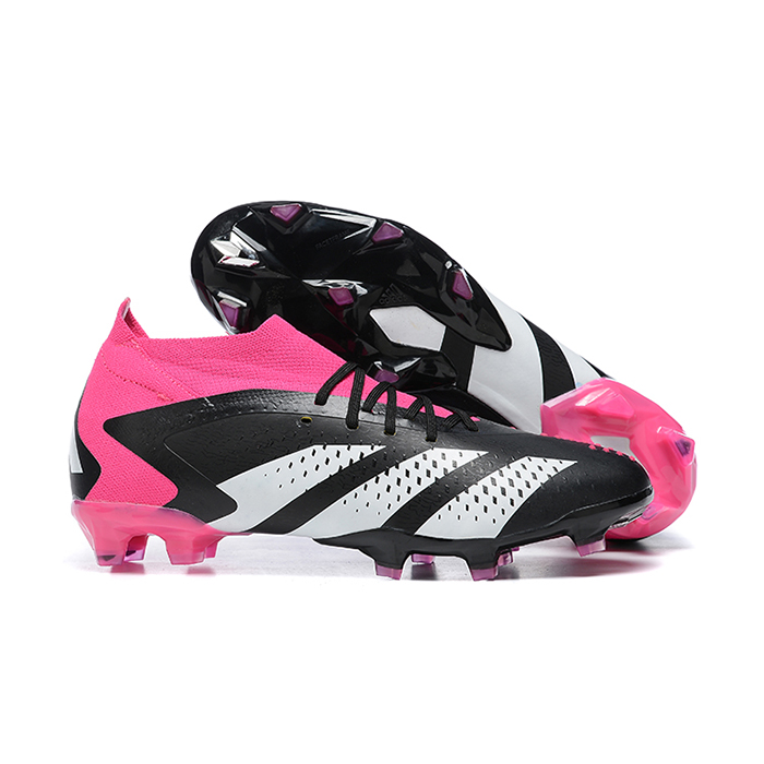 PREDATOR ACCURACY+ FG BOOTS Soccer Shoes-Black/Pink-2727777